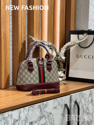 Дамски Кожени Чанти ✨ Gucci , снимка 3 - Чанти - 49590692