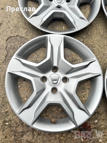 4 броя оригинални тасове за Dacia Sandero, Sandero Stepway 16, снимка 2 - Аксесоари и консумативи - 52697893