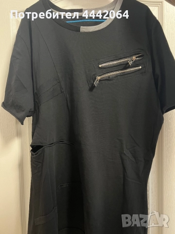 Мъжка тениска с ципове, снимка 2 - Тениски - 51884197
