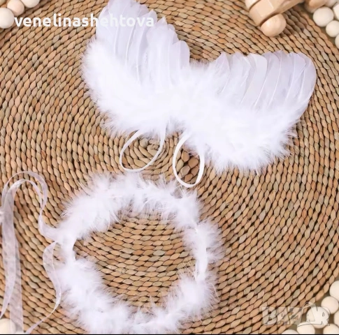 Ангелски крила за фотосесия на бебе , снимка 2 - Други - 53213992