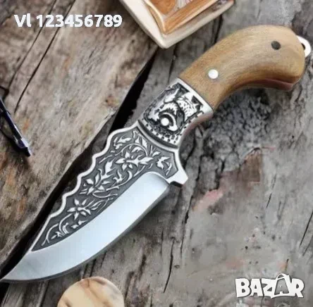 Ловен нож за дране 90х205 мм, снимка 4 - Ножове - 50687884