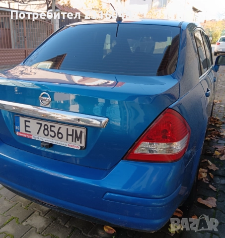 Nissan Tiida 1.6 бензин-газ, снимка 5 - Автомобили и джипове - 52516256