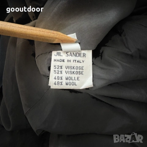 Jil Sander класическо вълнено сако (34), снимка 5 - Сака - 53689675