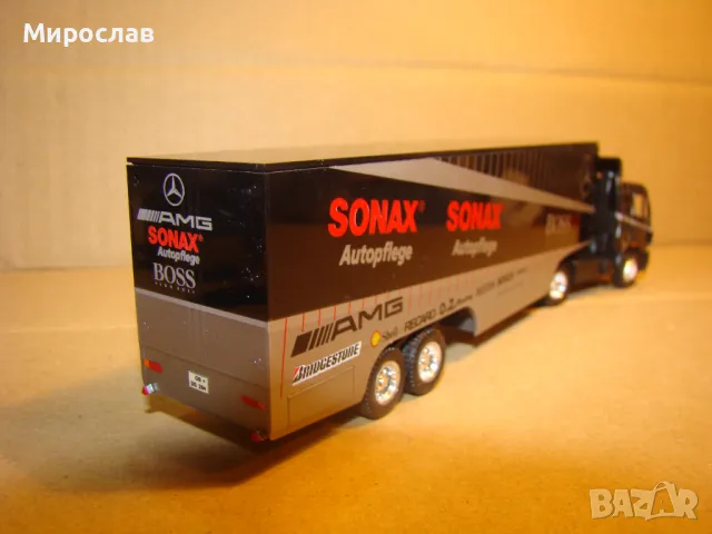 HERPA H0 1/87 MERCEDES BENZ КАМИОН МОДЕЛ КОЛИЧКА, снимка 6 - Колекции - 48603425