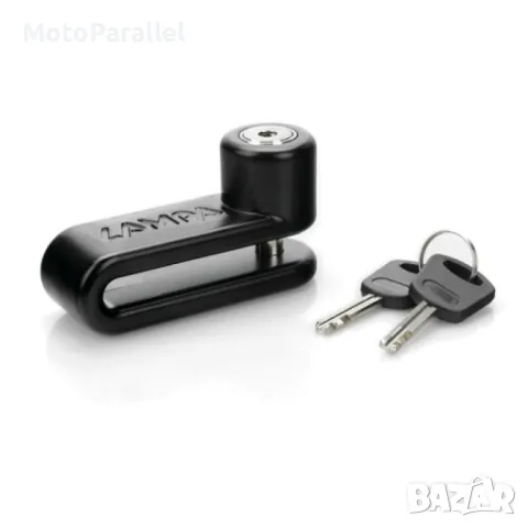 Мото заключвалка диск Pinch XL Ø 10mm black, снимка 1 - Аксесоари и консумативи - 47217353