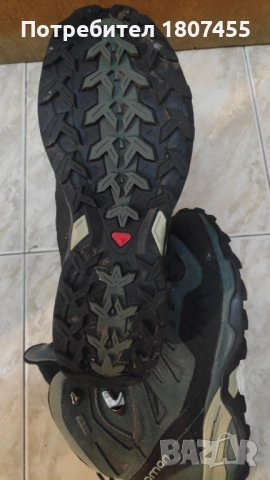 SALOMON дамски велурени туристически обувки., снимка 8 - Маратонки - 52643607