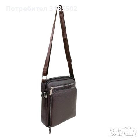 Практична мъжка чанта с регулируема дръжка, снимка 5 - Чанти - 51219959