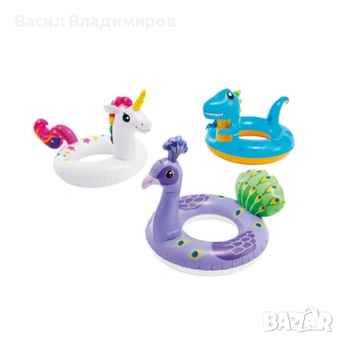 Пояс животни INTEX BIG ANIMAL RINGS, снимка 13 - Басейни и аксесоари - 53506408