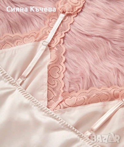 Ново! Дамска пижама от 3 части, снимка 3 - Пижами - 52360160