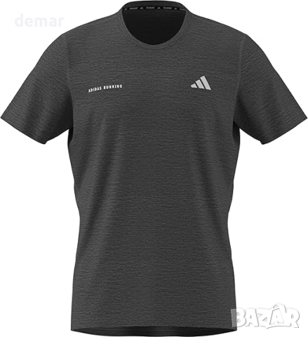 Мъжка тениска adidas Own The Run Melange с къс ръкав, S, 1 брой, снимка 5 - Тениски - 51733218