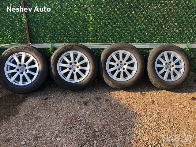 4бр. алуминиеви джанти от Nissan Qashqai 16 цола.