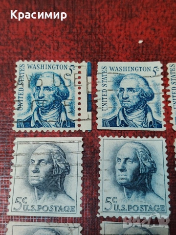 ПОЩЕНСКИ МАРКИ САЩ , снимка 7 - Филателия - 53075891