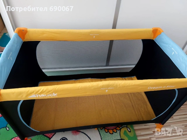 Нова сгъваема кошара Hauck Dream n play, снимка 6 - Кошарки - 53160476