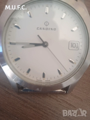 Мъжки часовник Candino Swiss Работи Оригинален , снимка 7 - Мъжки - 54153748