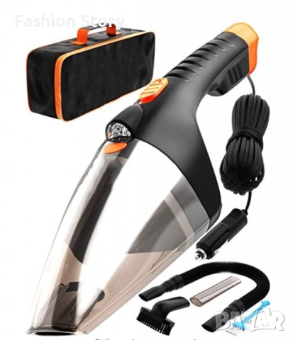 Ръчна преносима автомобилна прахосмукачка 106W мощност TWC-02 - AUTO CLEAN14