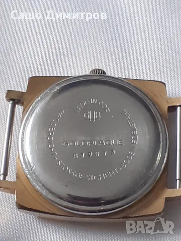 Glashute automatic GDR GOLD PLAKUE , снимка 6 - Мъжки - 47093931