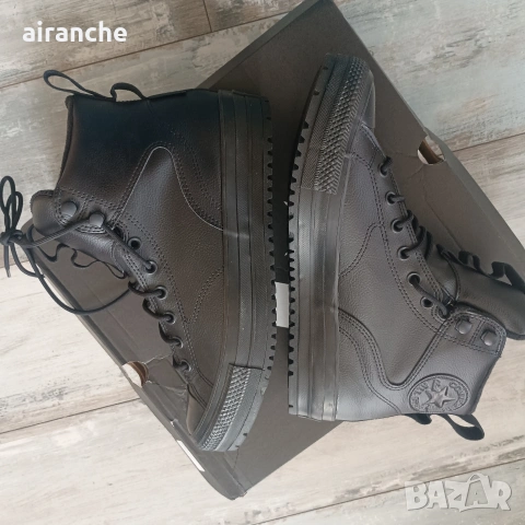 Нови мъжки зимни високи кецове Converse, снимка 4 - Кецове - 53131697