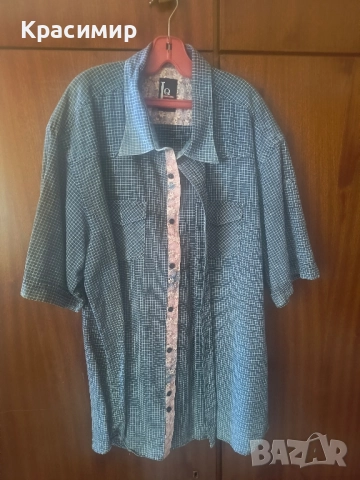 Риза с къс ръкав