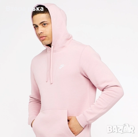 Nike fleece горнище мъжка оригинален , снимка 8 - Спортни дрехи, екипи - 52997205