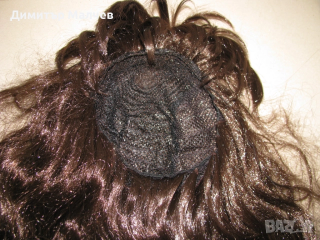 Перука от изкуствена коса 60 см вълниста, отлична, снимка 6 - Други - 52020389
