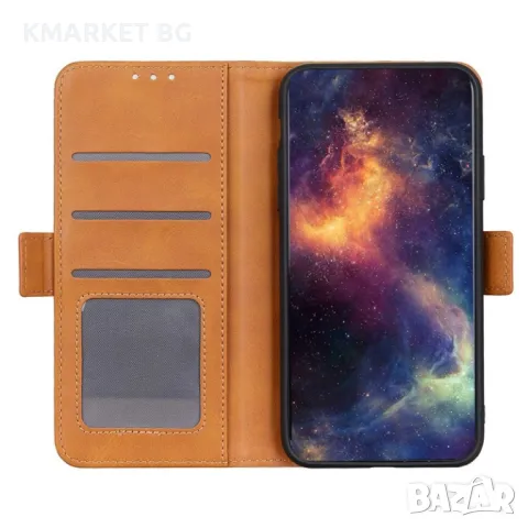 Samsung Galaxy A01 Core Magnetic Wallet Кожен Калъф и Протектор, снимка 5 - Калъфи, кейсове - 46914499