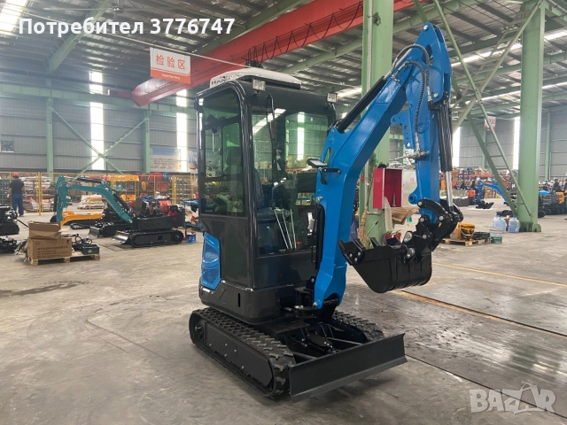 мини багер 2тона, снимка 3 - Индустриална техника - 54093249