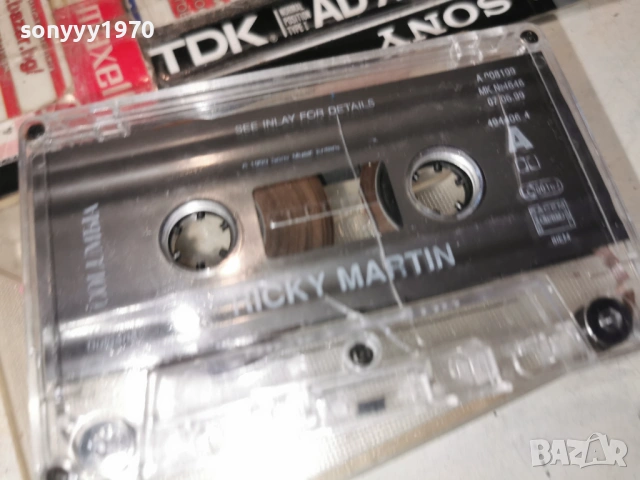 RICKY MARTIN 1903261659H1E4R, снимка 6 - Аудио касети - 53903084