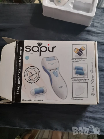 Епилатор BRAUN и електрическа пила за пети, снимка 12 - Епилатори - 46323671