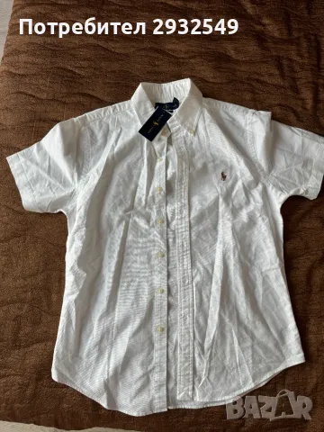 Мъжка памучна риза Polo Ralph Lauren, снимка 1 - Ризи - 47137181