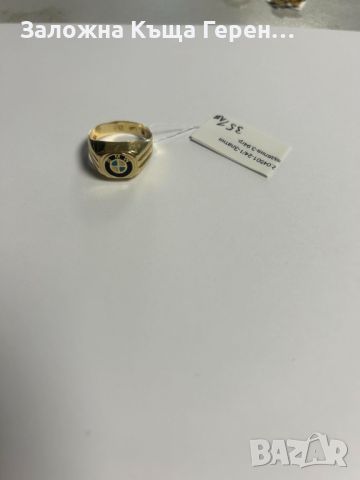 Златен пръстен 3,94гр, снимка 1 - Пръстени - 46240456