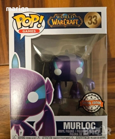 Funko Pop WOW Murloc нов, рядък