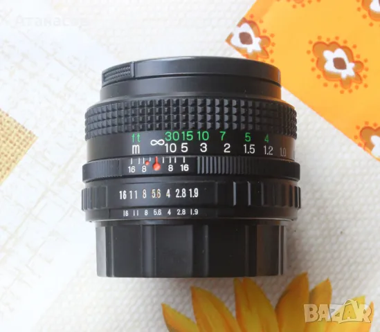 Porst Color Reflex Objektiv f/1.9 50mm за Fuji X , снимка 2 - Обективи и филтри - 47147975