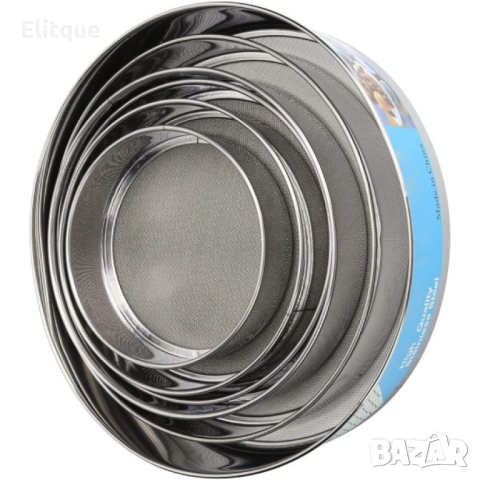 Комплект от 6 броя сита от неръждаема стомана, снимка 8 - Други - 52901494