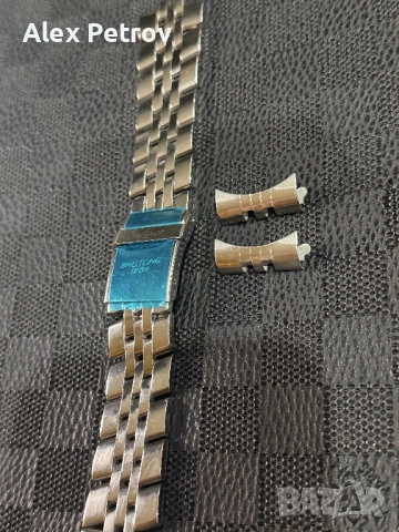 Breitling верига 24мм, снимка 3 - Мъжки - 53780129