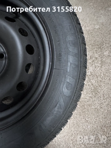 Джанти 14 цола с Гуми Fulda M+S - 175/70 R14 84T, снимка 3 - Гуми и джанти - 52685755