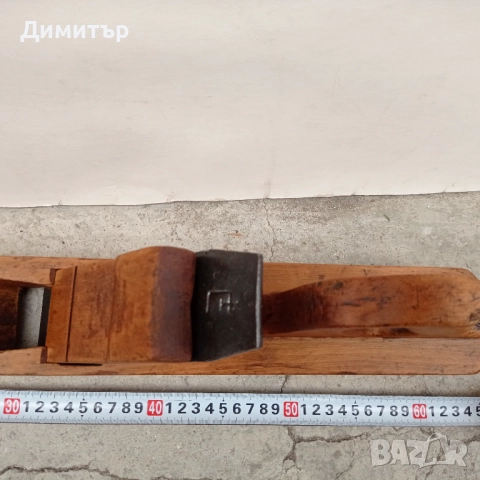 Голямо автентично дървено ренде , снимка 5 - Антикварни и старинни предмети - 52942164