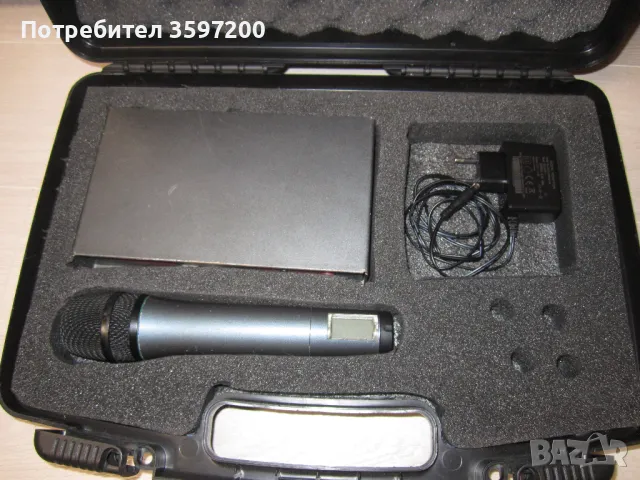 Sennheiser ew 100 G2 безжичен микрофон с куфар, снимка 2 - Микрофони - 48526715