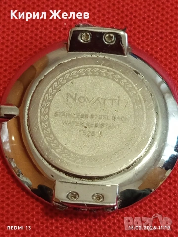 Елегантен модерен дизайн дамски часовник Novatti много красив 47572, снимка 5 - Дамски - 53482083
