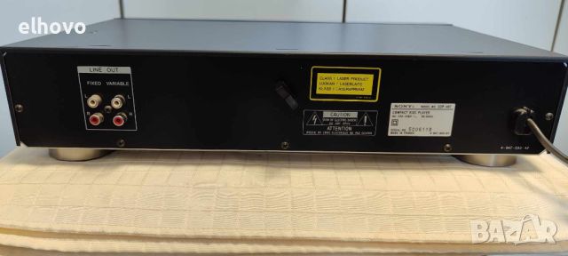 CD player Sony CDP-497, снимка 8 - Аудиосистеми - 46305465