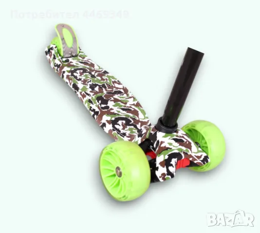 Тротинетка със светещи колела, снимка 6 - Скутери и тротинетки - 50240071