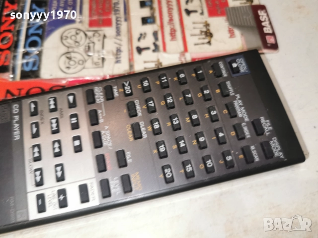 SONY RM-D991 AUDIO REMOTE-ВНОС SWISS 2412251105, снимка 7 - Ресийвъри, усилватели, смесителни пултове - 52890186