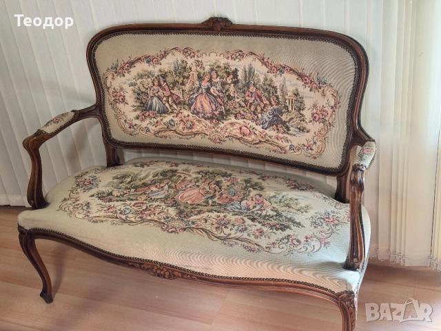 Уникално виндтидж канапе, снимка 7 - Декорация за дома - 51689160