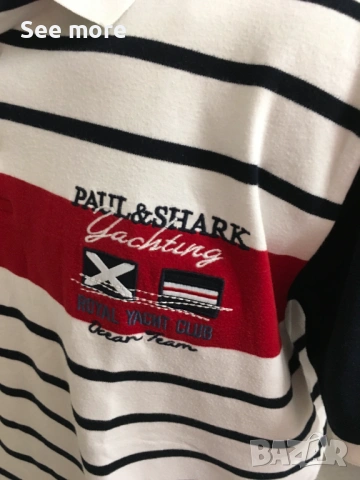 Paul&Shark Yachting Made in Italy мъжка блуза 3XL, снимка 4 - Тениски - 53614209