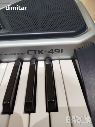 Синтезатор CASIO CTK -491, снимка 4 - Синтезатори - 52749342