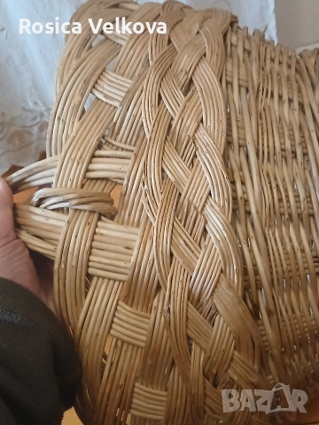 Ръчно плетена кошница , снимка 7 - Декорация за дома - 53868758
