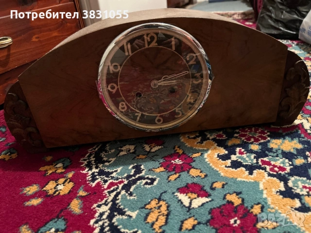 красив античен настолен часовник, снимка 2 - Антикварни и старинни предмети - 53075874