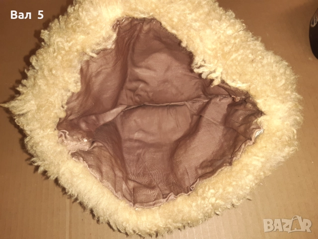 Стар калпак от агнешка кожа, снимка 6 - Антикварни и старинни предмети - 52576022