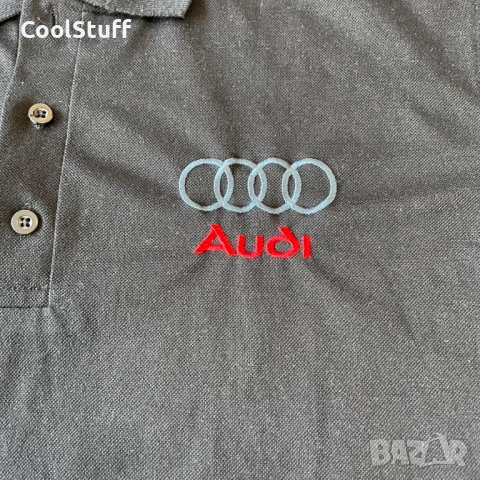 Поло Тениска Audi Размер S, снимка 3 - Тениски - 53849875