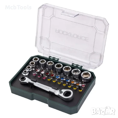 Мини гедоре 31 части 1/4'' RockForce