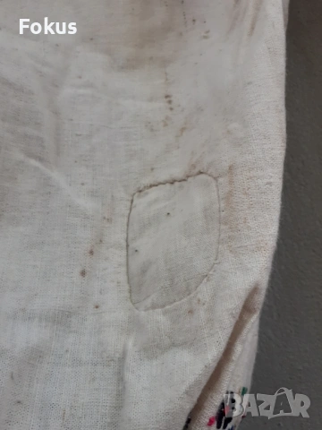 Стари дамски кенарени гащи за народна носия, снимка 2 - Антикварни и старинни предмети - 53273717